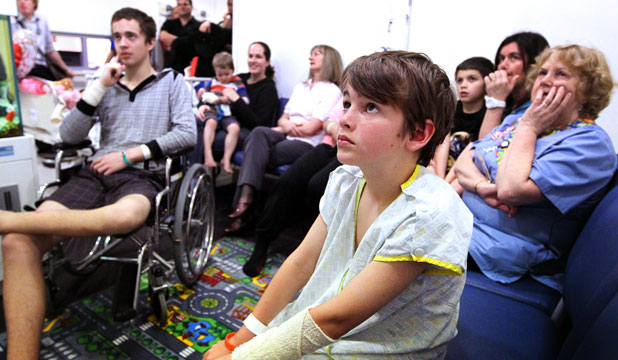 Patients attention Cup drama photo