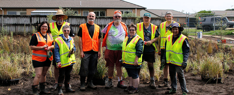 Working together for the Renal Unit Garden